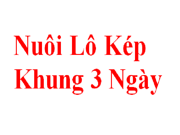 Mách bạn lô kép nuôi khung 3 ngày cực đơn giản